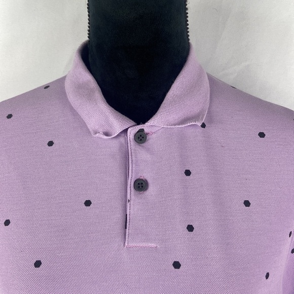 Oakley Men’s Hexad Displacement RC 100% Cotton Collared Golf Shirt - Picture 4 of 6